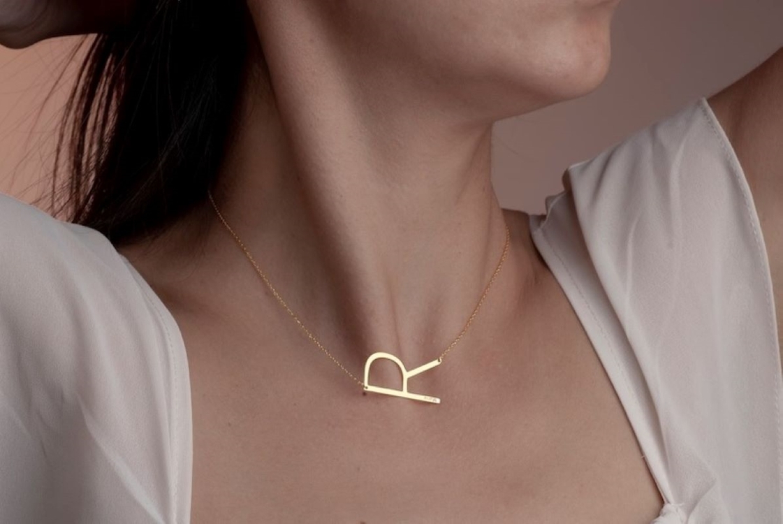 Navan 925 Ayar Gümüş Minimal Harf Kolyesi (Gold, Silver ve Rose) – Kişiye Özel
