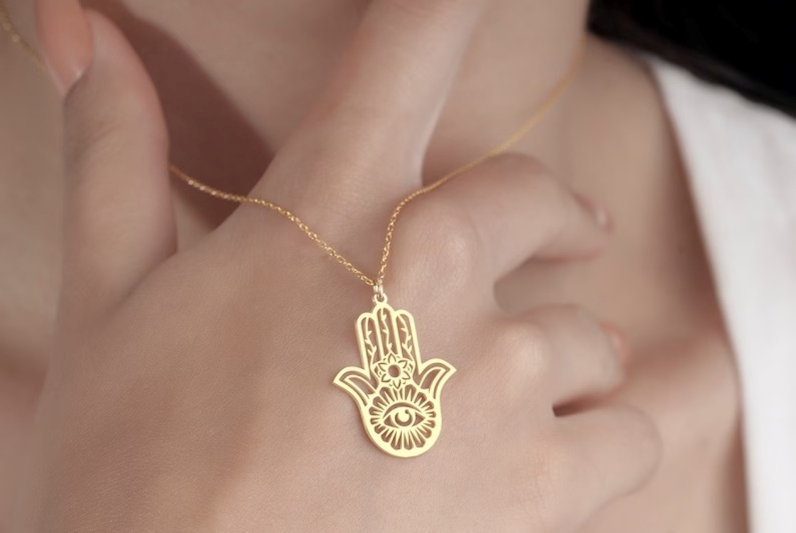 Navan 925 Hamsa Kolye – Gümüş