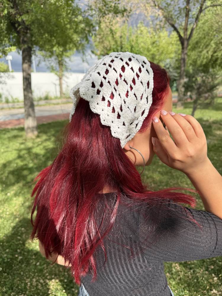 Örgü bandana 