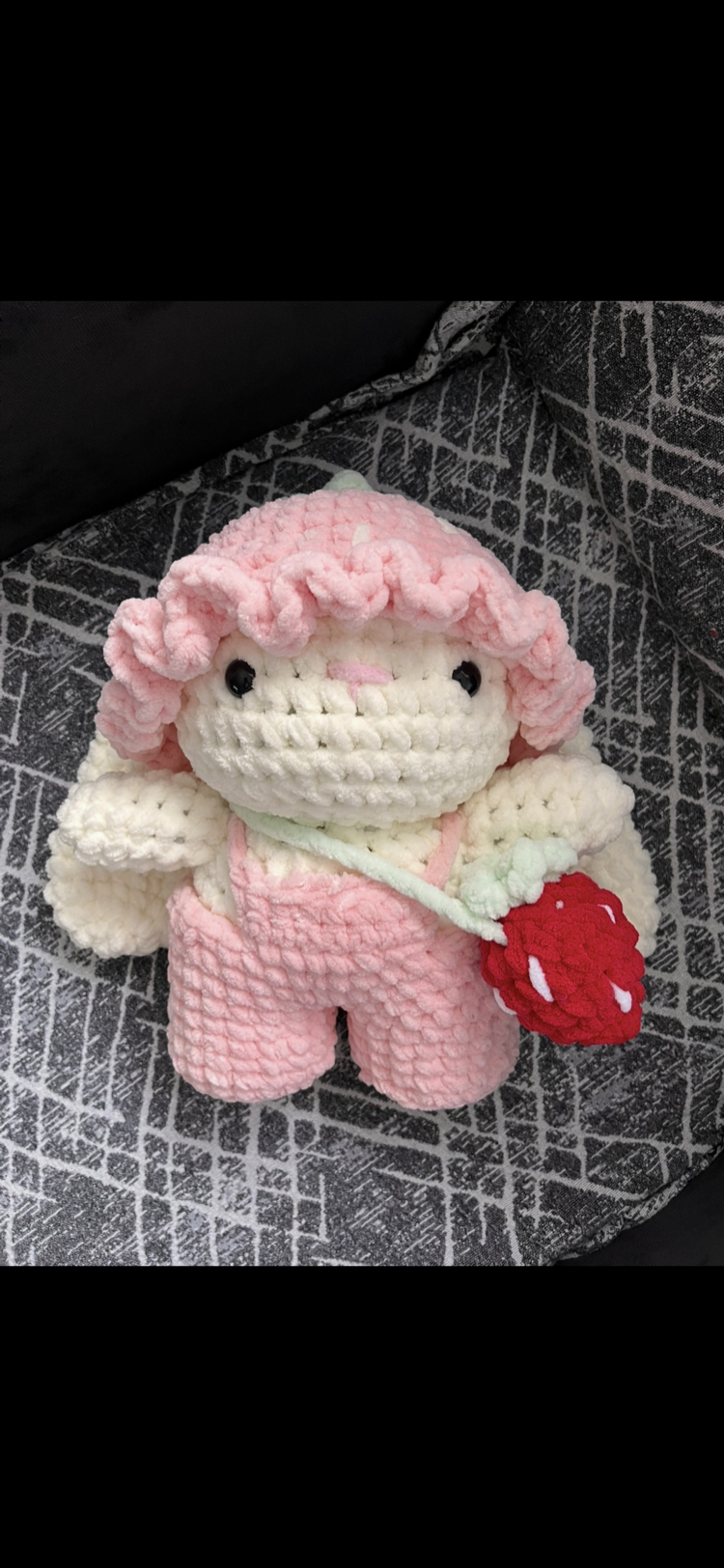 pembe çilekli pamuk şeker (ön spariş)