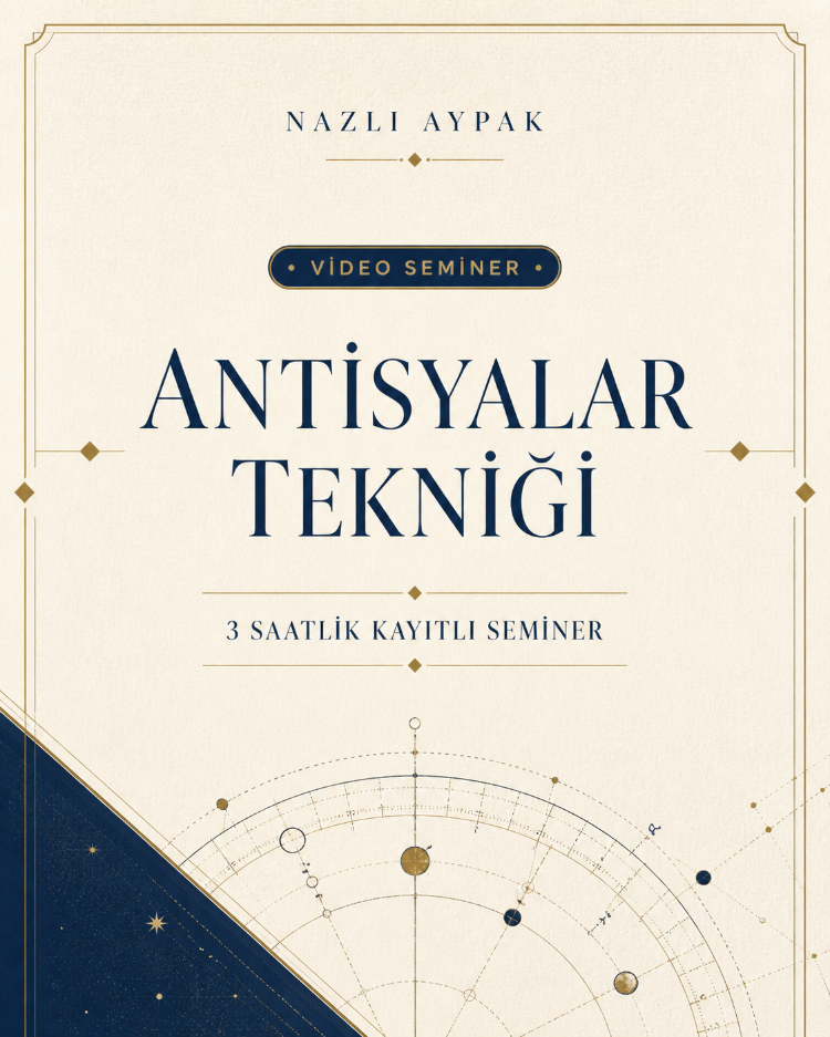 ANTİSYALAR TEKNİĞİ VİDEO SEMİNERİ