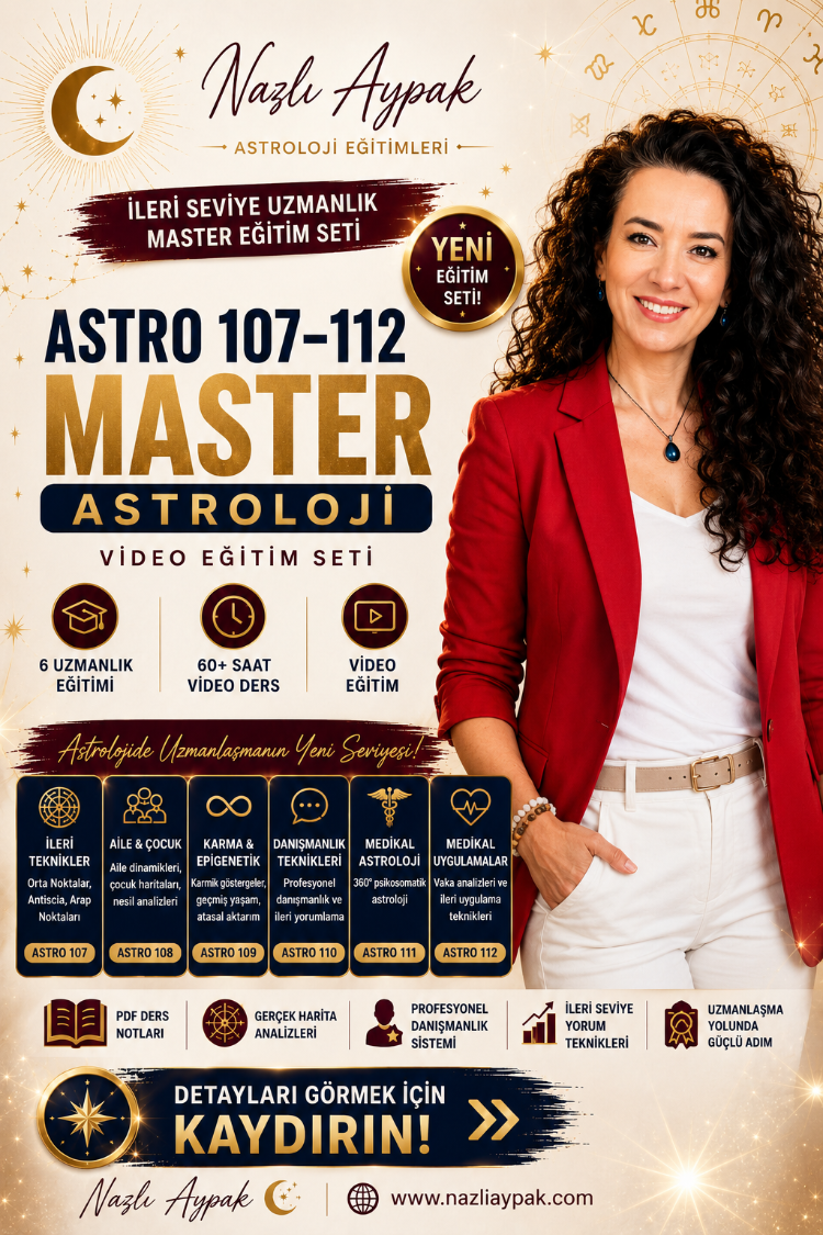 İleri Seviye Uzmanlık & Master Astroloji Video Eğitim Seti