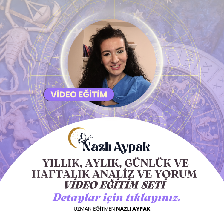 Periyodik Transitleri Okuma (Aylık • Haftalık • Günlük • Yıllık) Video Eğitim Seti