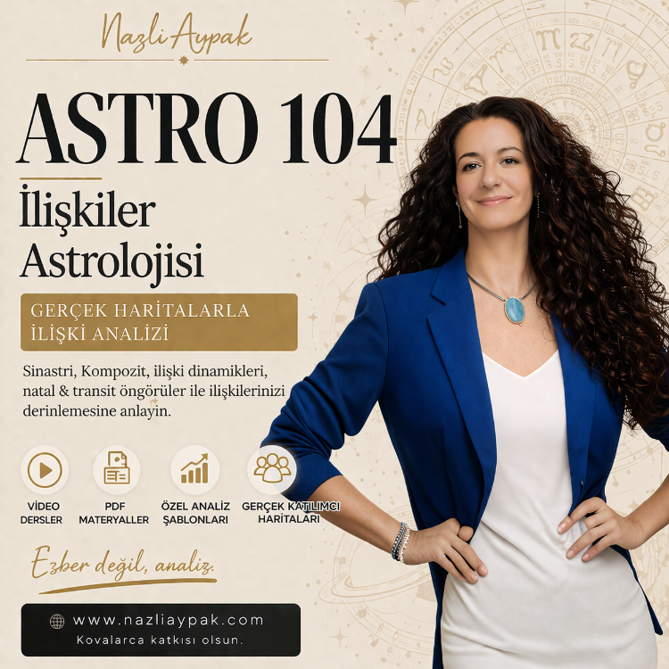 ASTRO 104 | Astrolojide Aşk & İlişkiler – Video Eğitim Seti