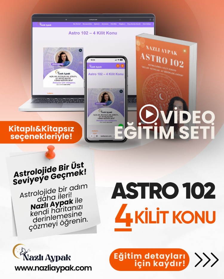 ASTRO 102 | Astrolojinin 4 kilit konusu – Video Eğitim Seti