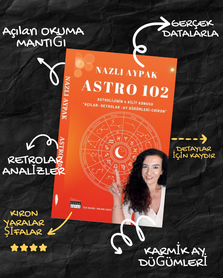 ASTRO 102 KİTABI ADINIZA İMZALI