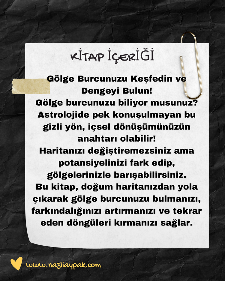 ELEMENTSEL CHECK-UP KİTABI ADINIZA İMZALI