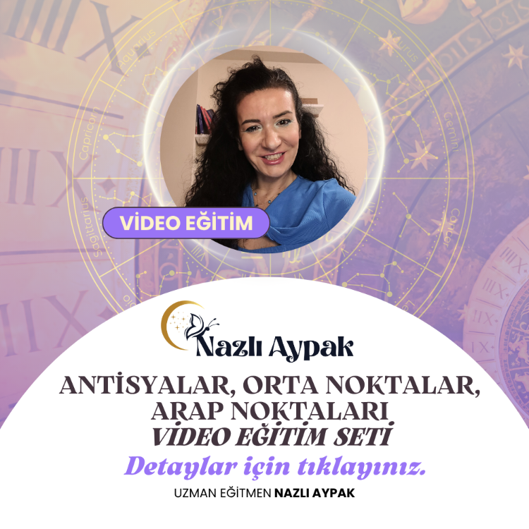 ASTRO 107 | Orta Noktalar • Antisyalar • Arap Noktaları – Video Eğitim Seti