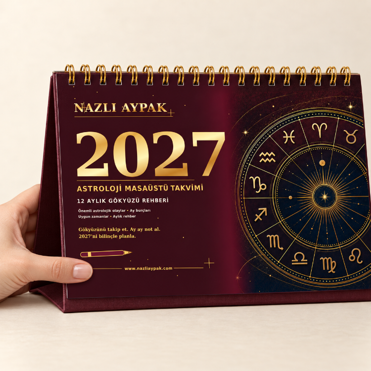 2027 ASTROLOJİ MASAÜSTÜ TAKVİMİ