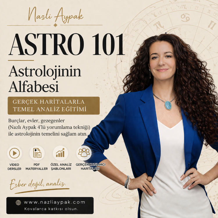 ASTRO 101 |  Astrolojinin Alfabesi Video Eğitim Seti