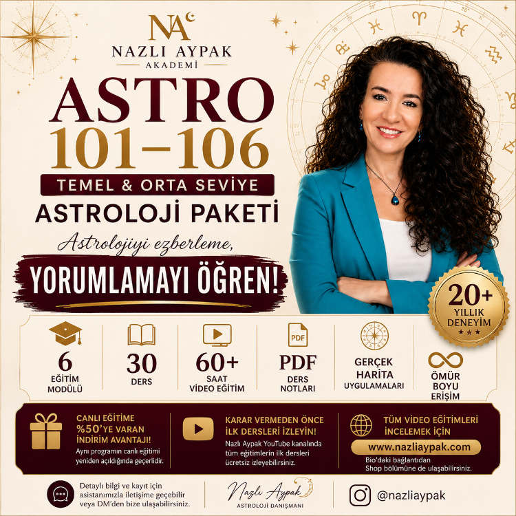 TEMEL&ORTA SEVİYE ASTRO EĞİTİM PAKETİ