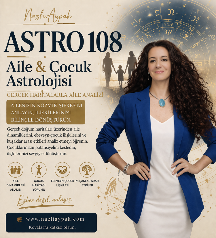 ASTRO 108 | Aile, Ebeveyn & Çocuk Astrolojisi – Video Eğitim Seti