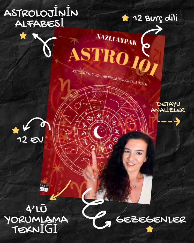 ASTRO 101 ADINIZA İMZALI KİTAP