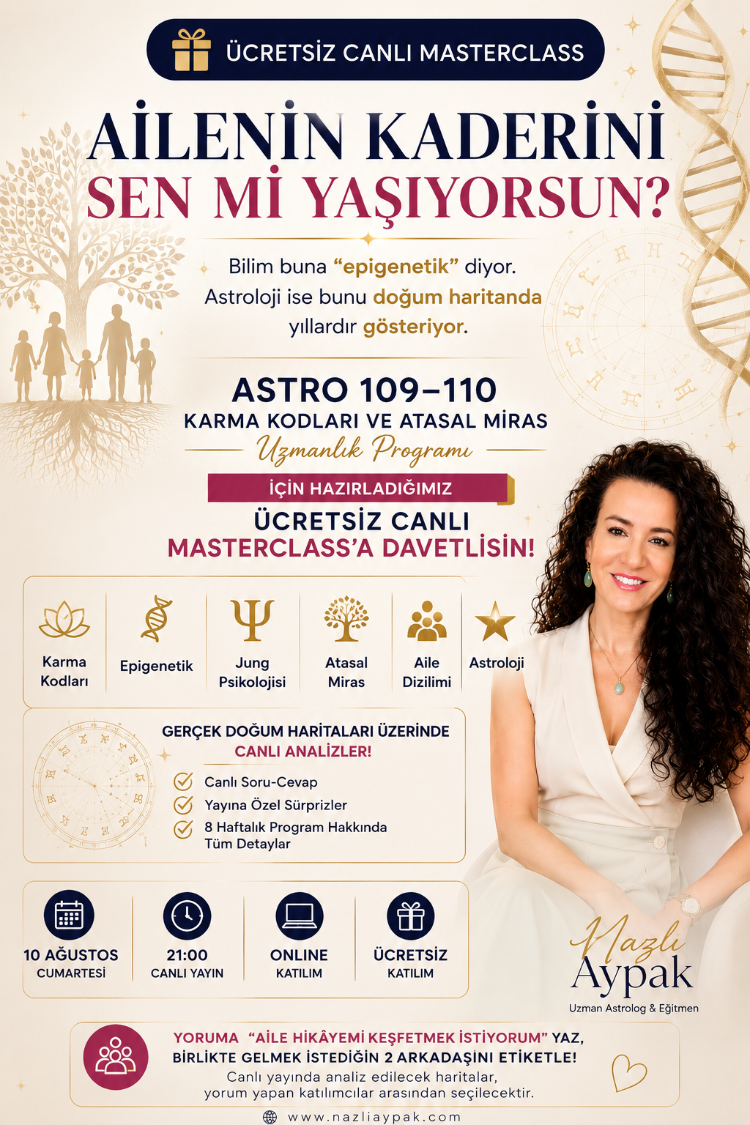ASTRO 109–110 Karma Kodları ve Atasal Miras Uzmanlık Program