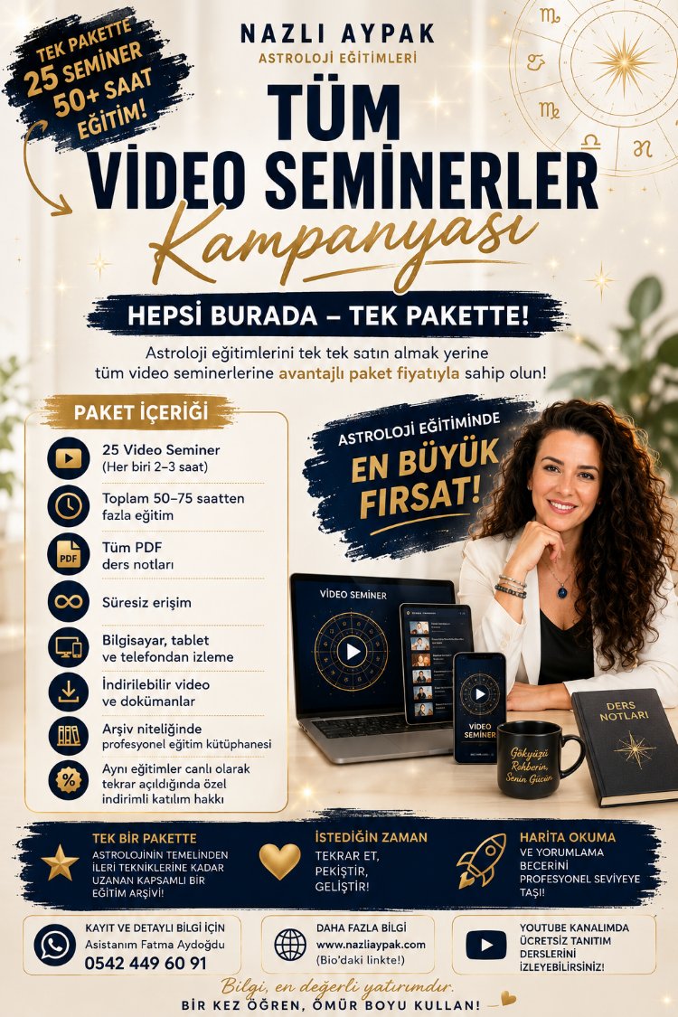 TÜM VİDEO SEMİNER PAKETİ