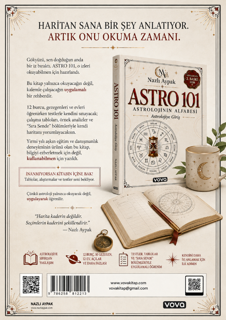 ASTRO 101 – ASTROLOJİNİN ALFABESİ  GENİŞLETİLMİŞ 2. BASKI