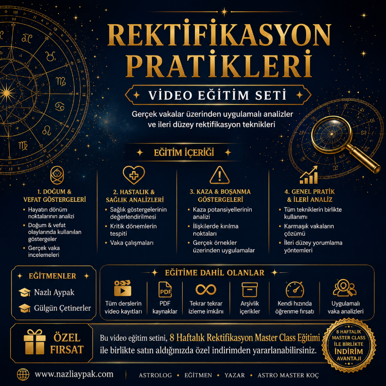 Rektifikasyon Pratikleri Video Eğitim seti