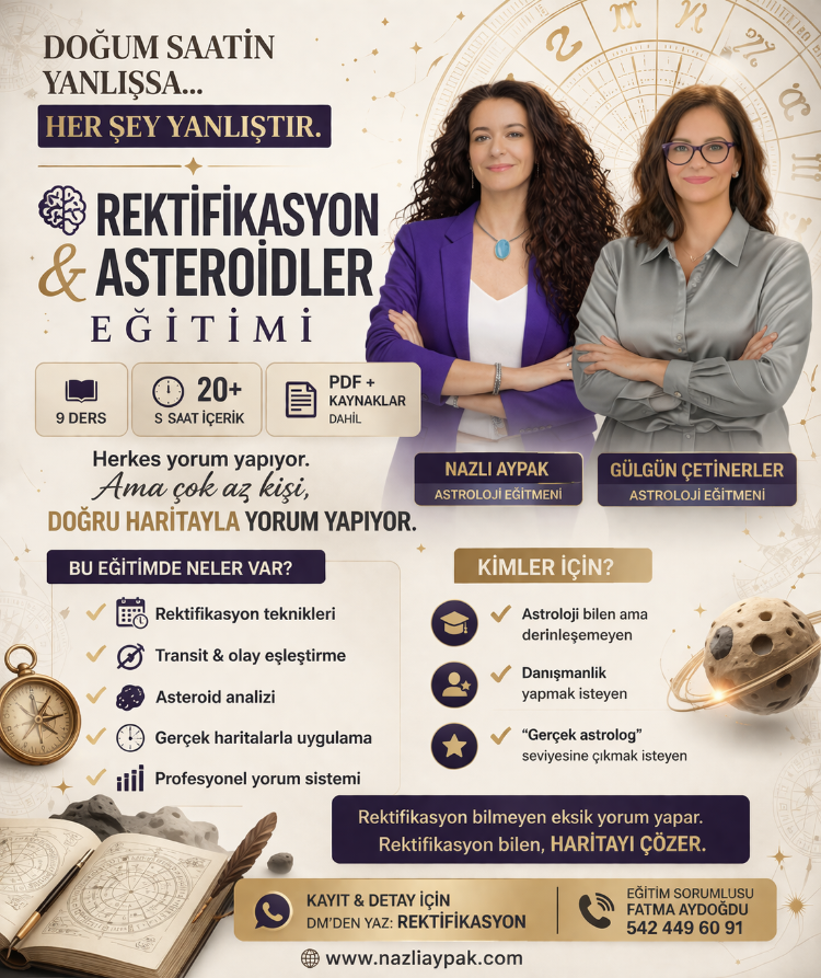 REKTİFİKASYON VE ASTEROİD UZUN PROGRAM