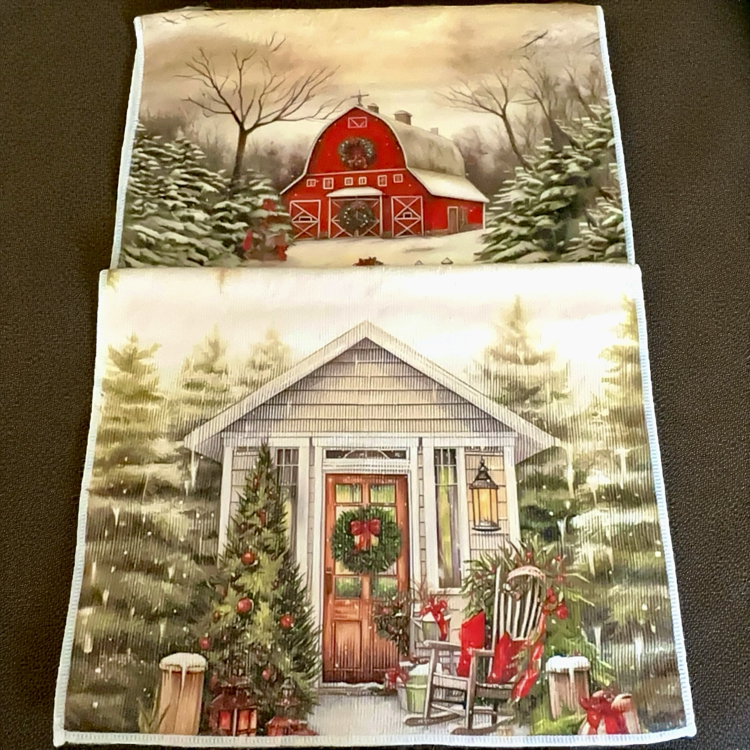 Noel havlusu 2 adet