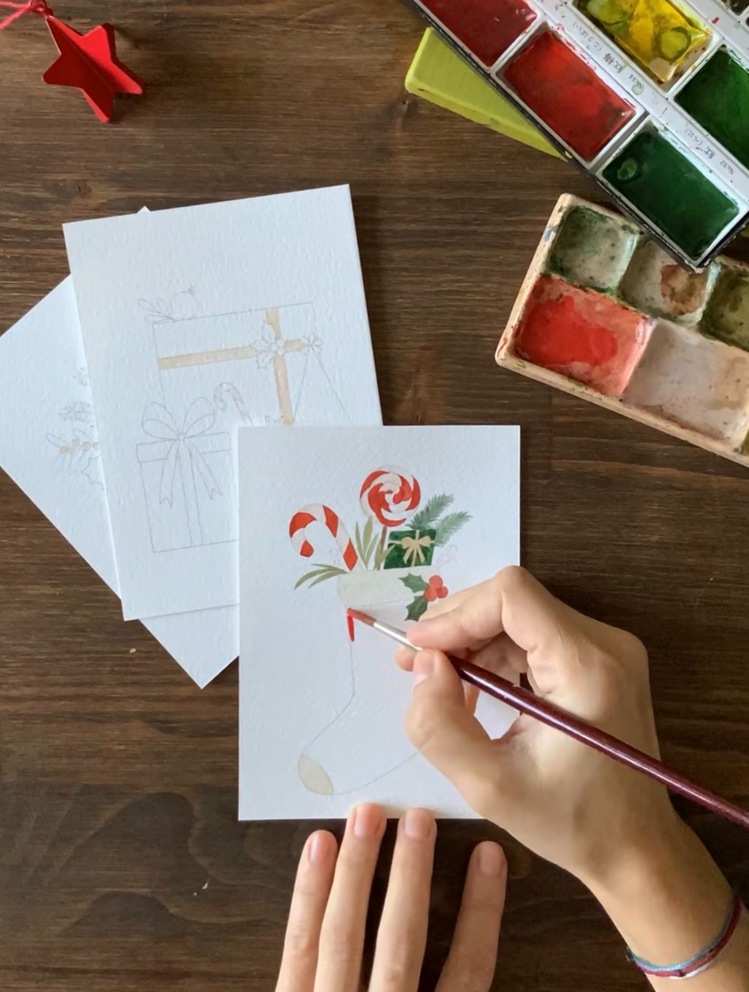 Boyanabilir Kartpostal Seti | YILBAŞI
