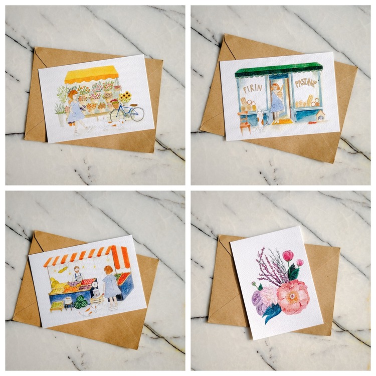 Kartpostal Seti (4'lü)