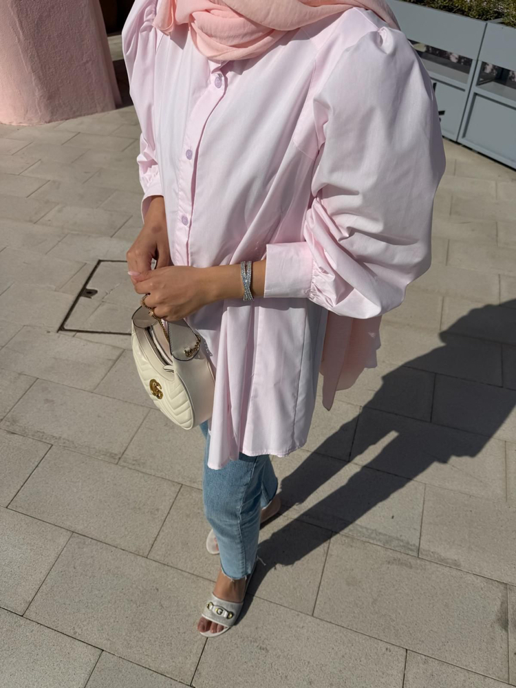 ŞEKER PEMBE GÖMLEK