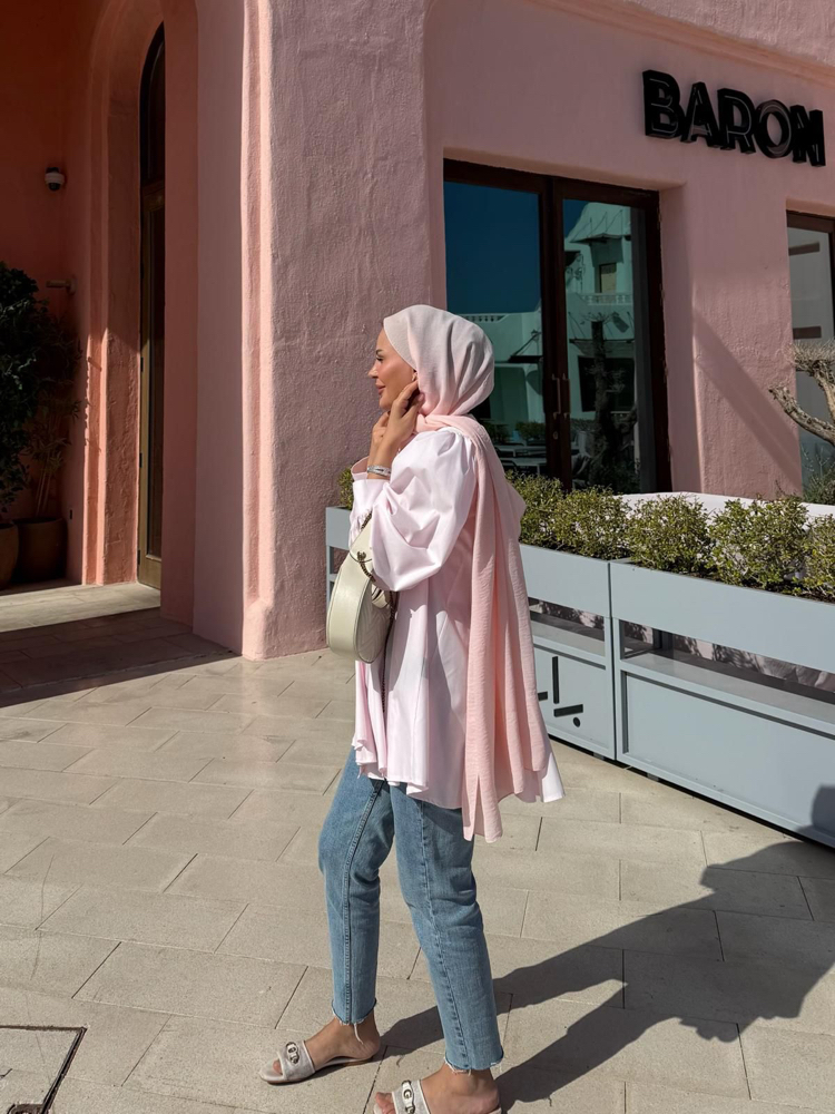 ŞEKER PEMBE GÖMLEK
