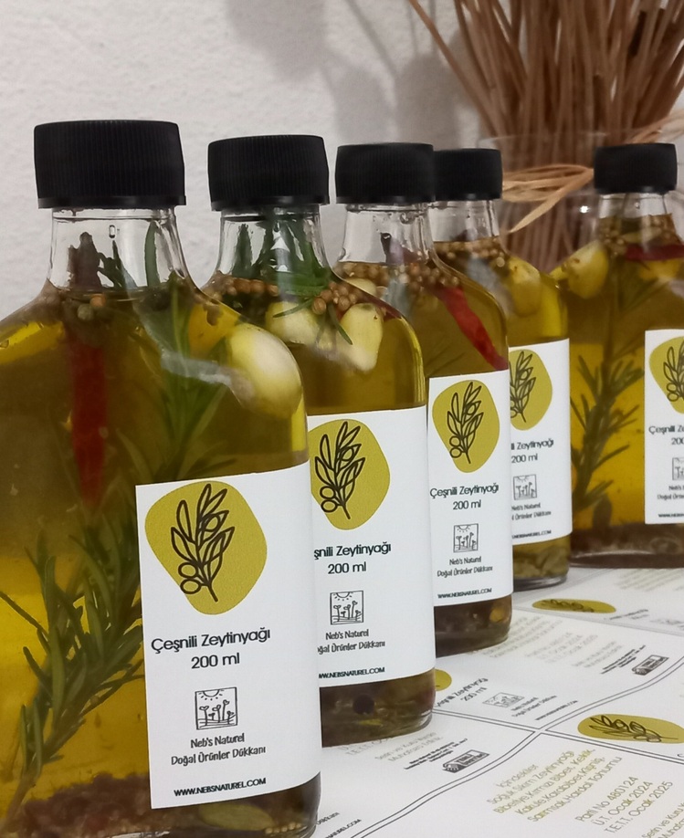 Çeşnili Zeytin Yağı 200 ml