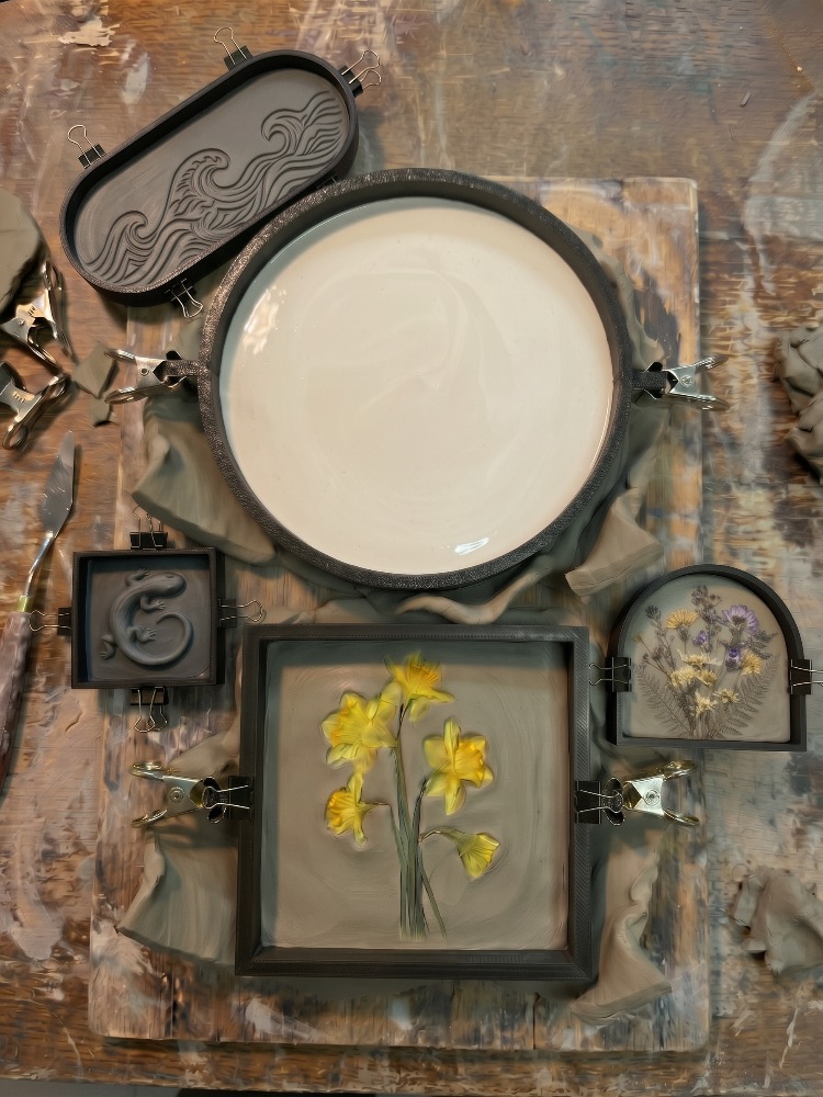Modüler Alçı Rölyef & Karo Döküm Çemberi (36 Parça Set)