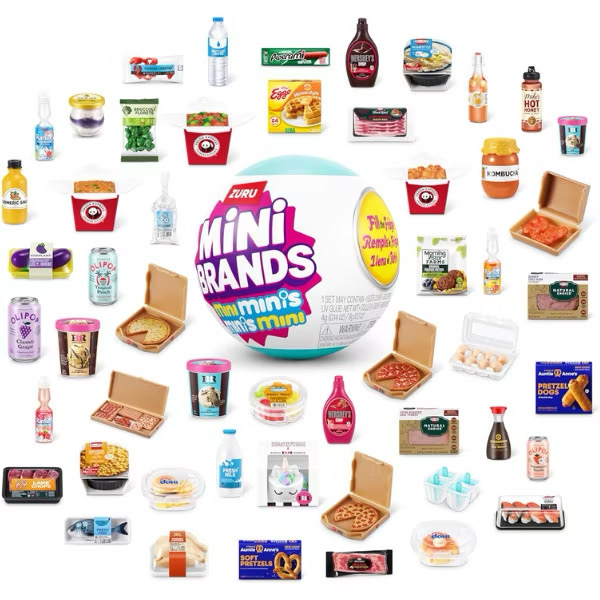 mini brands fill the fridge capsule series 1 sürpriz koleksiyon kapsülü