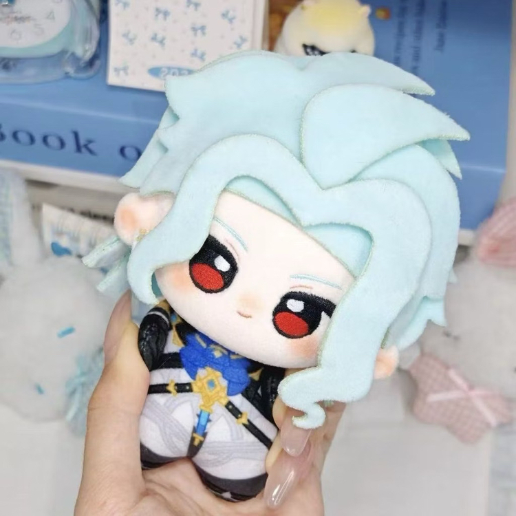 genshin impact dottore peluş oyuncak chibi koleksiyonluk sevimli mini bebek