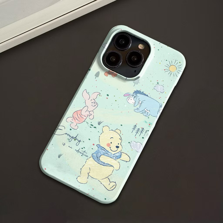 winnie the pooh hayal dünyası dreamy telefon kılıfı soft edition