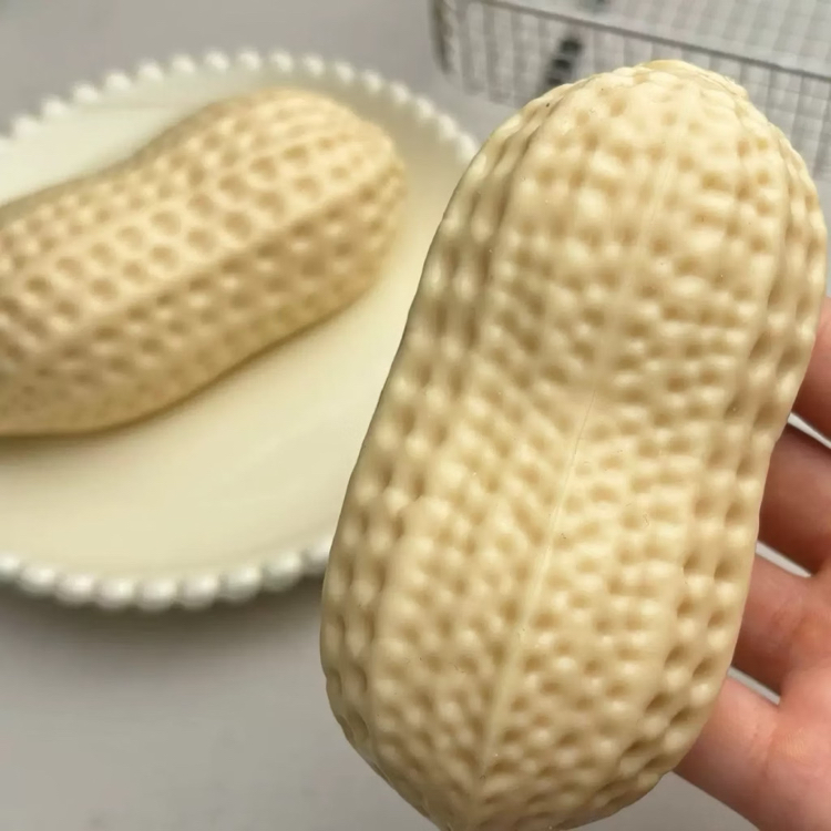 mareumi crunchy peanut squishy fidget oyuncak, eğlenceli stres giderici blok