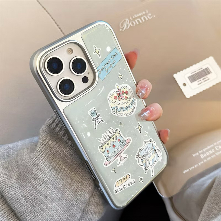 pastel dreamy cake phone case