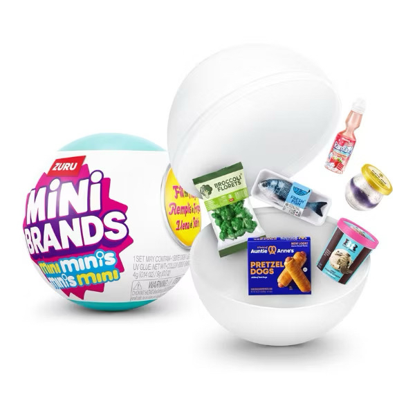 mini brands fill the fridge capsule series 1 sürpriz koleksiyon kapsülü
