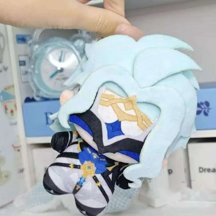 genshin impact dottore peluş oyuncak chibi koleksiyonluk sevimli mini bebek