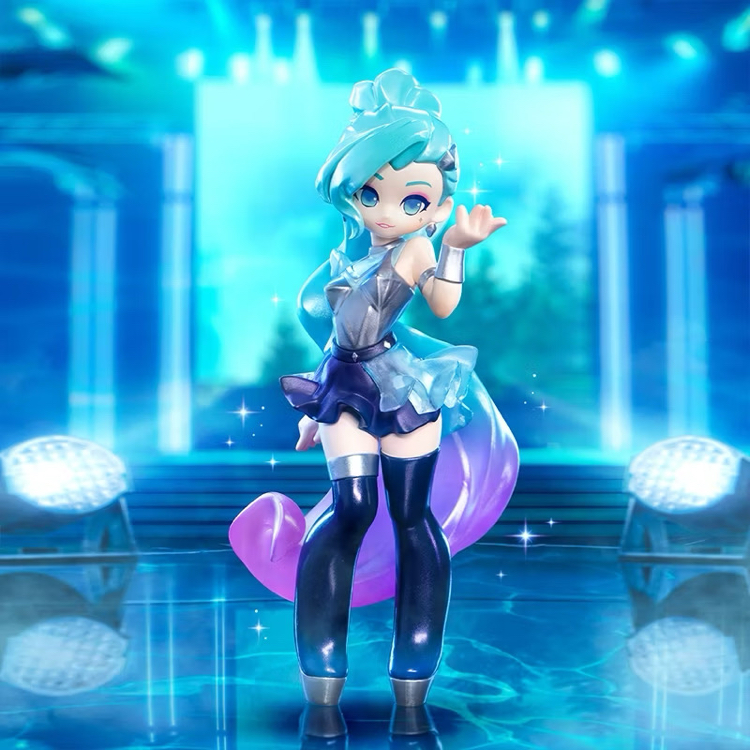 pop mart league of legends k/da all out blind box figür