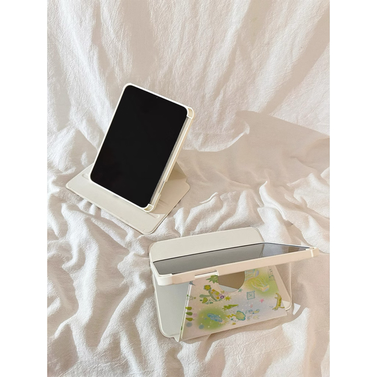 dreamy nature pastel ipad kılıfı büyülü yeşil bahçe tasarımı