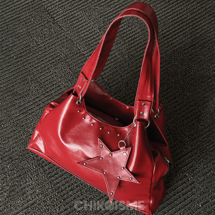 chikoisme yume hobo kadın çantası y2k kore tarzı üç bölmeli