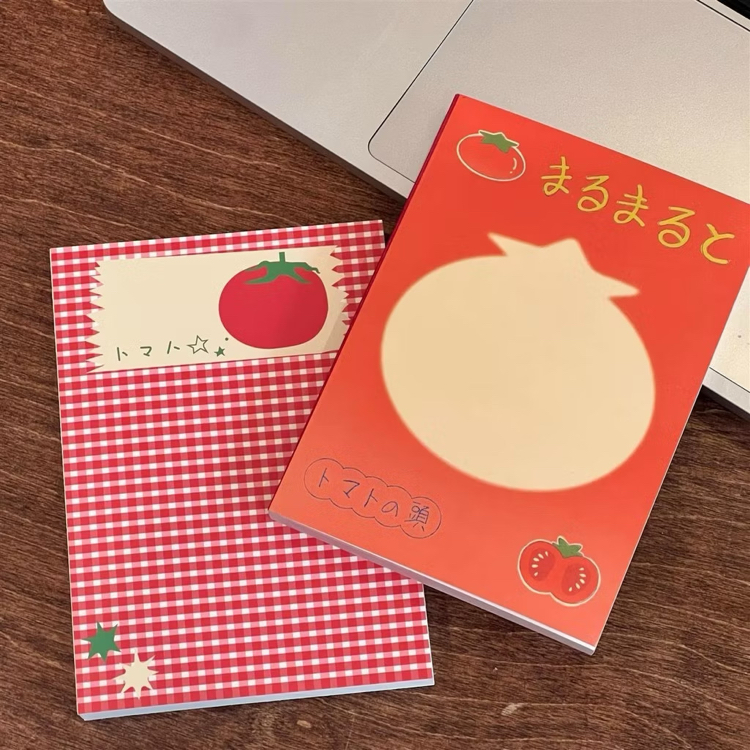 domatesli kareli aesthetic günlük defter