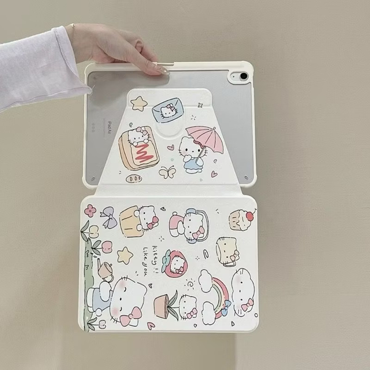 hello kitty pastel dream tablet kılıfı kawaii sevimli koruyucu kapak