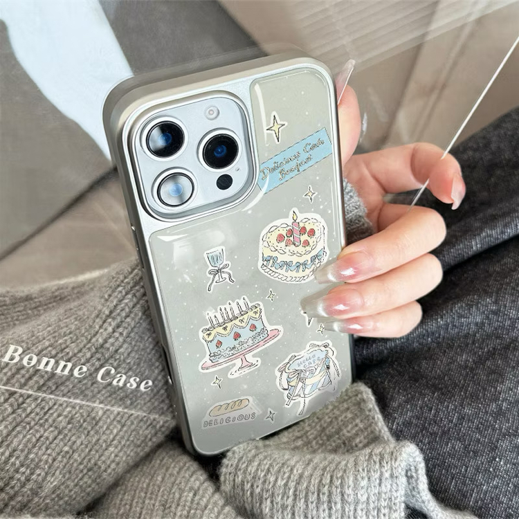 pastel dreamy cake phone case