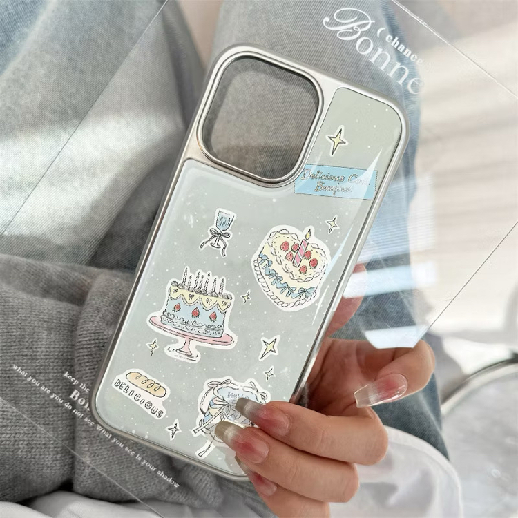 pastel dreamy cake phone case