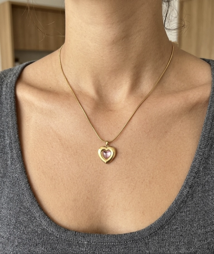 Rose Amor Kolye | Gold