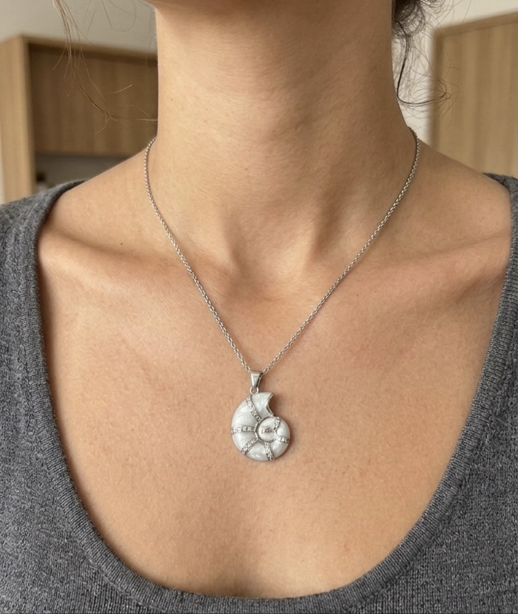 Spiral Kolye | Silver