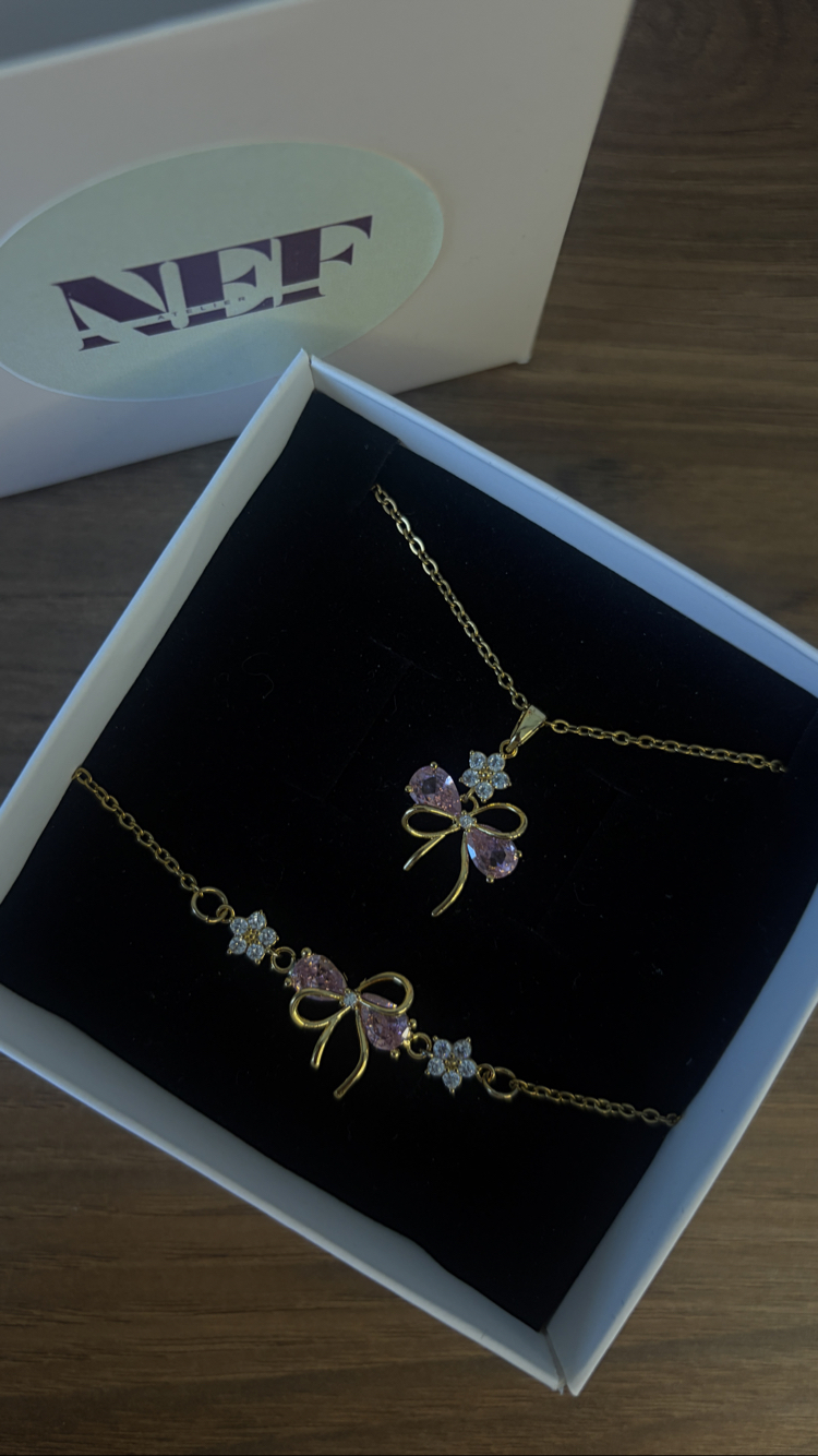 Pembe Sakura Set