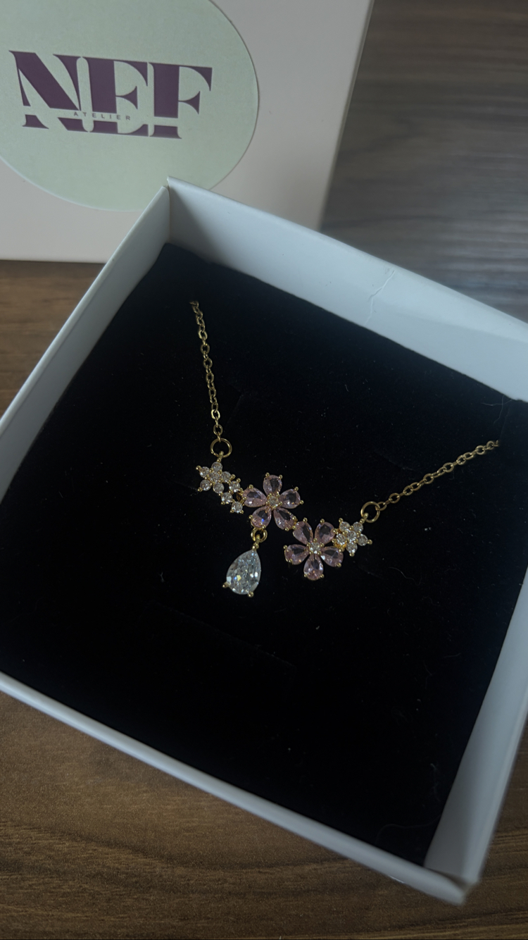 Flowery Kolye | Gold