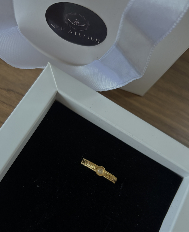 Gold Bohem Yüzük | Ayarlamalı