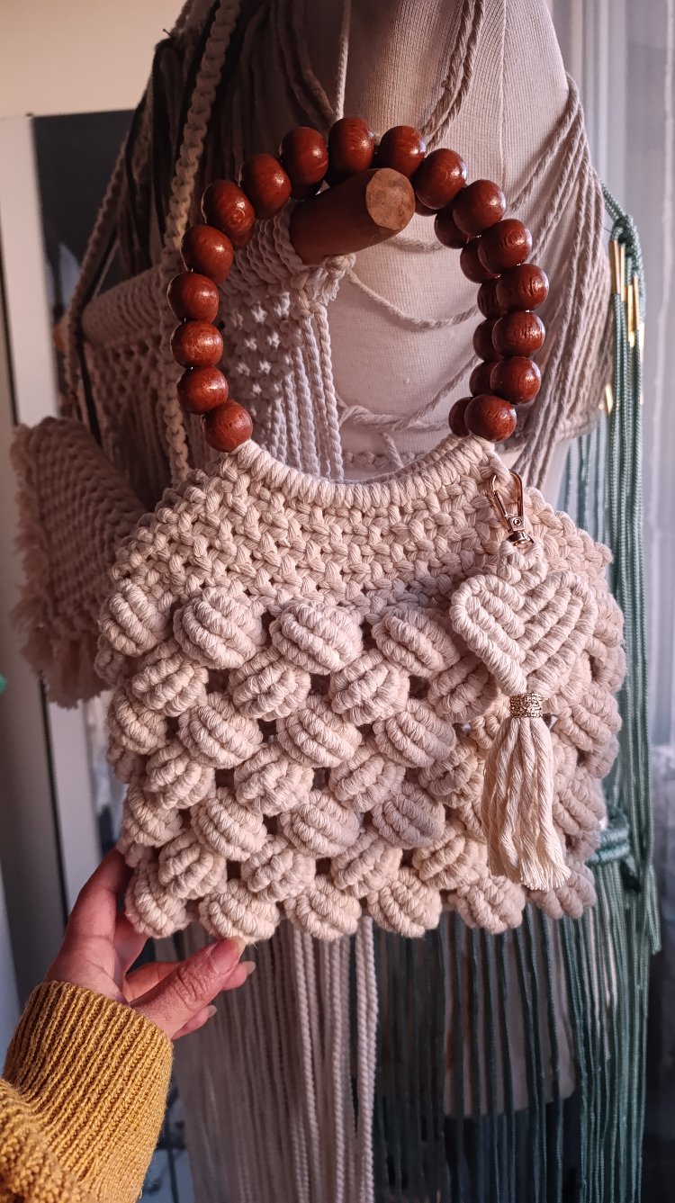 CARMEN • Midye Makrome Çanta