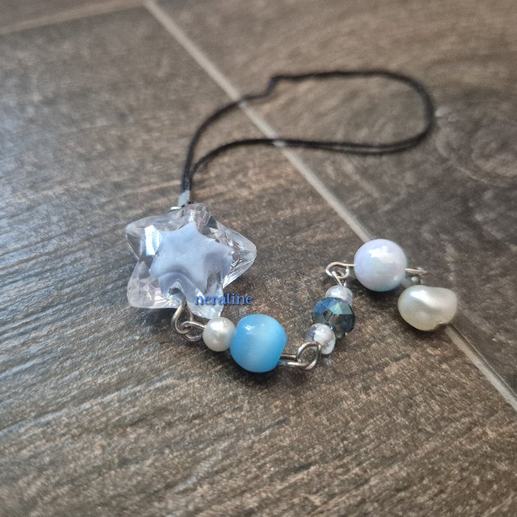 Mavi Yıldız Charm